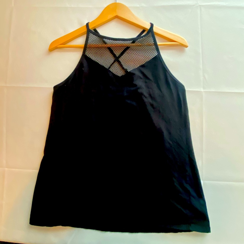 Torrid Mesh Front Halter Tank